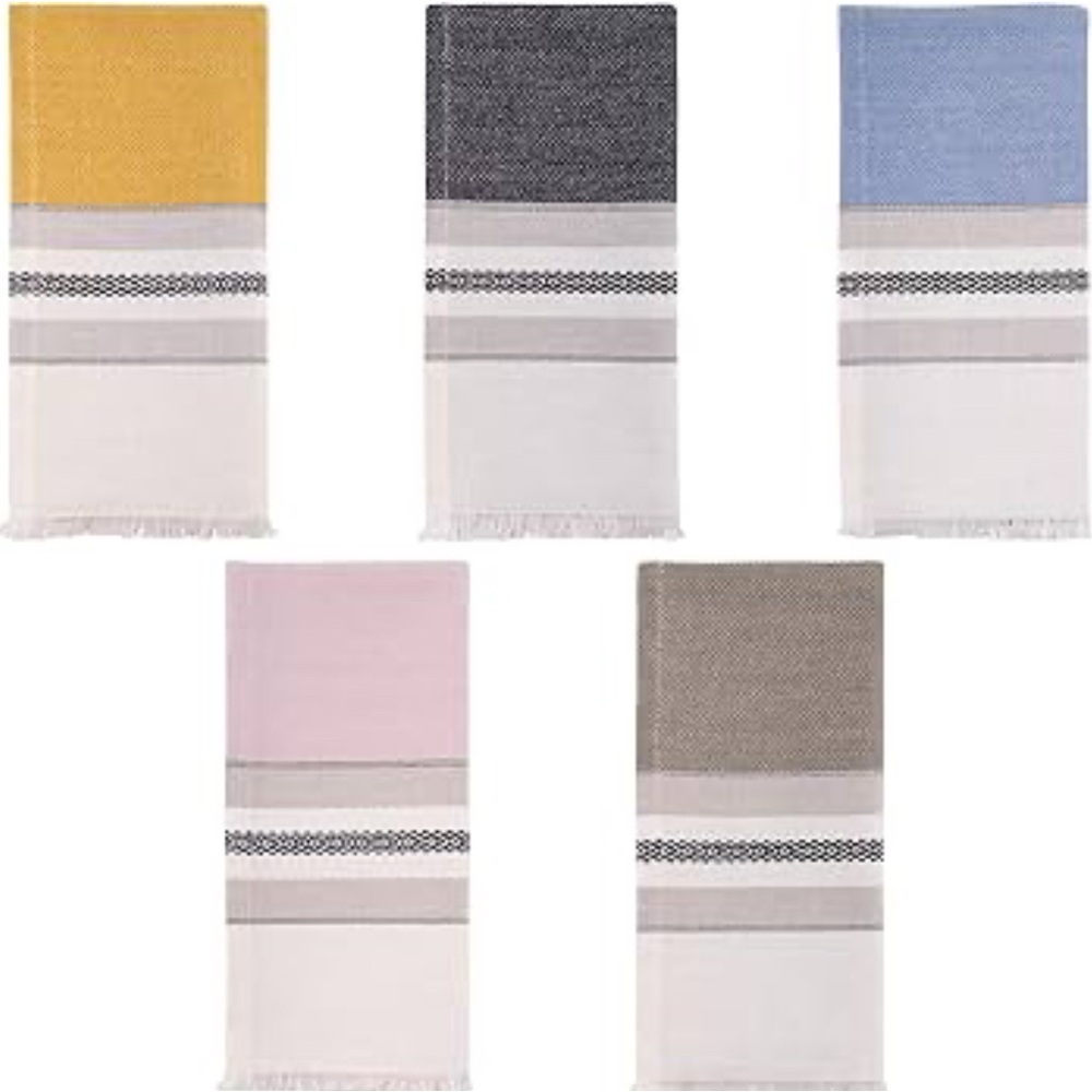 Karma Lisbon Collection: cotton dinner napkins set of 4/5 colors/8 sets-NWT